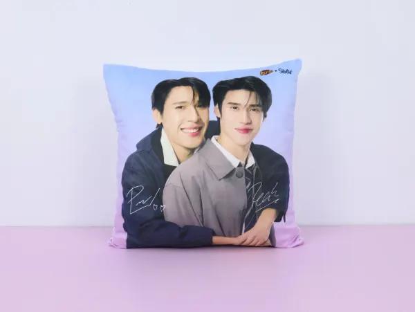 หมอนอิง ผ้าขนนาโน 14×14 นิ้ว Sublimation
