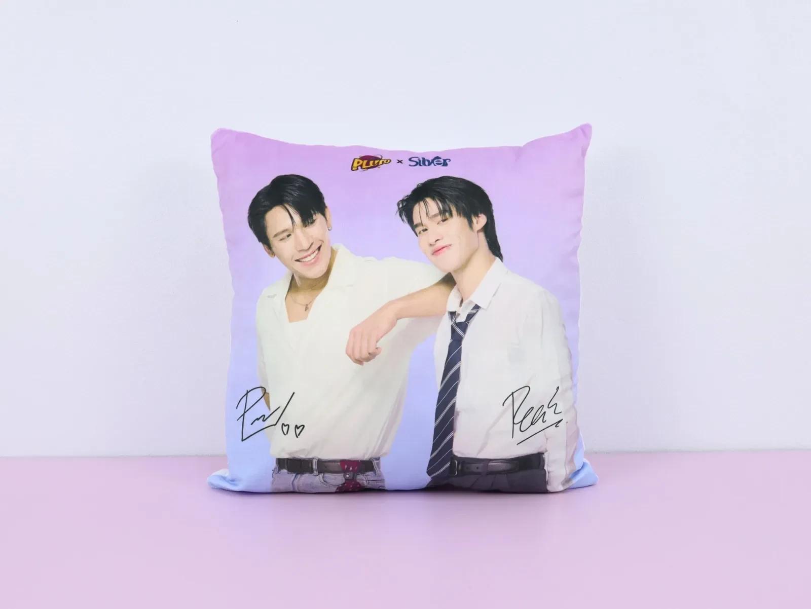 หมอนอิง ผ้าขนนาโน 14×14 นิ้ว Sublimation ภาพที่ 2
