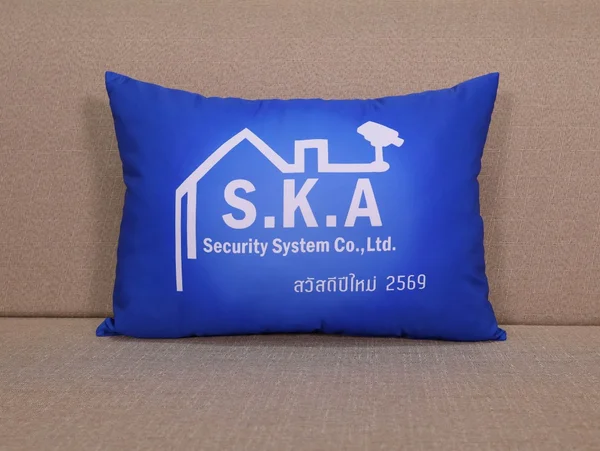 หมอนอิงพิมพ์โลโก้ปีใหม่